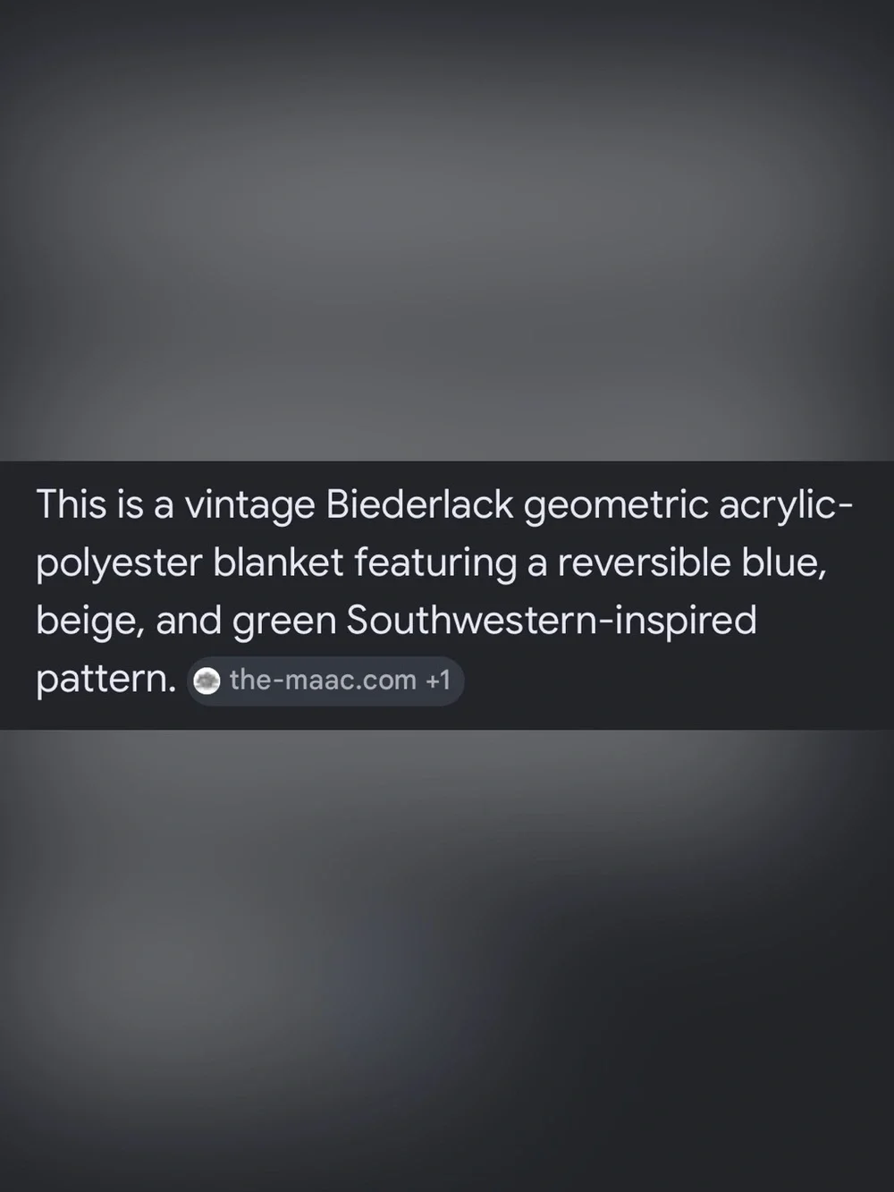 Biederlack vintage geometric